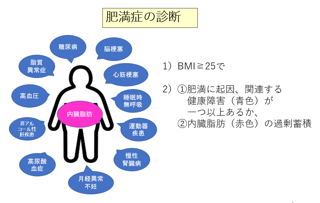 2000年に制定された肥満症の診断基準